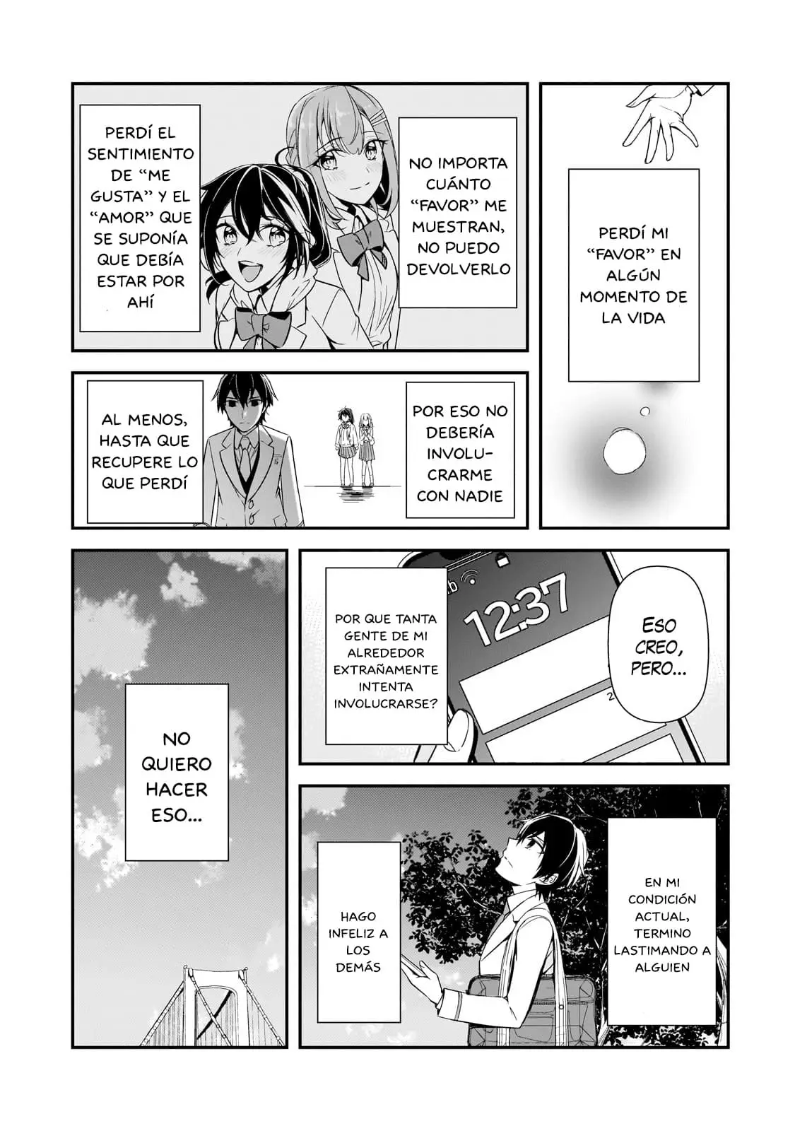 Las Chicas que me Traumatizaron me estan Mirando, pero Desafortunadamente es Demasiado Tarde capítulo 8.2, página 13