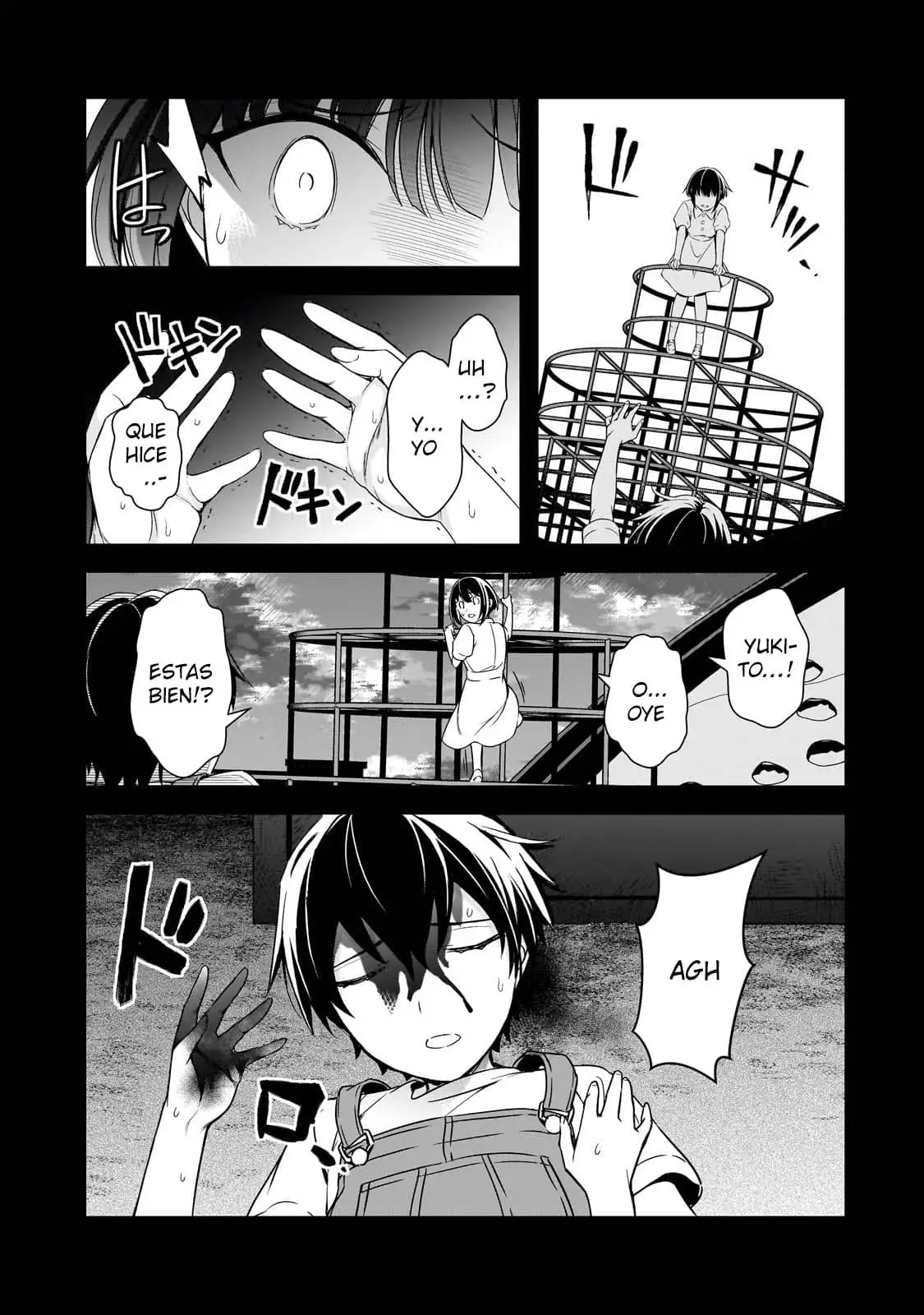 Las Chicas que me Traumatizaron me estan Mirando, pero Desafortunadamente es Demasiado Tarde capítulo 8.3, página 6