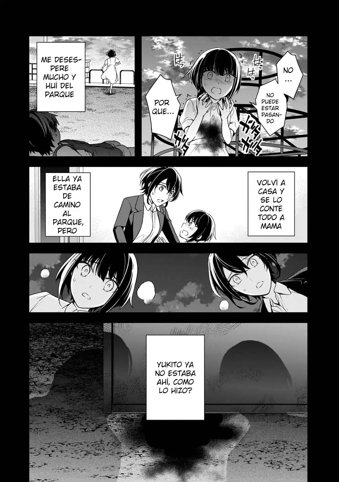 Las Chicas que me Traumatizaron me estan Mirando, pero Desafortunadamente es Demasiado Tarde capítulo 8.3, página 7