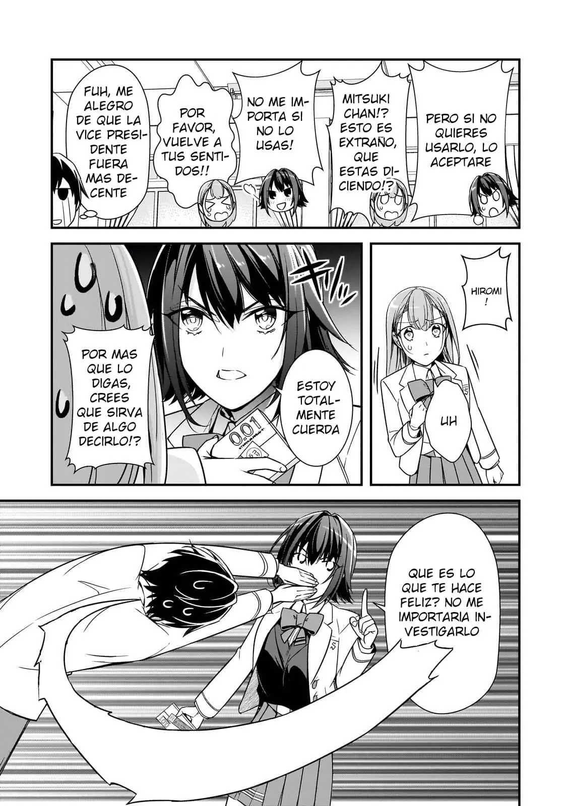 Las Chicas que me Traumatizaron me estan Mirando, pero Desafortunadamente es Demasiado Tarde capítulo 9.1, página 7