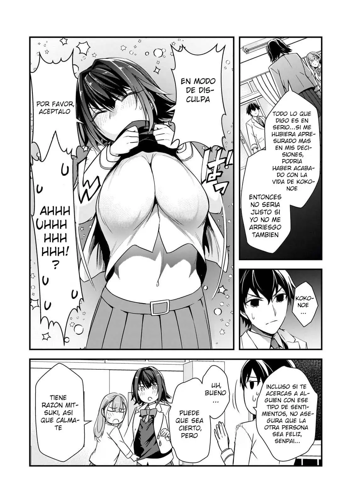 Las Chicas que me Traumatizaron me estan Mirando, pero Desafortunadamente es Demasiado Tarde capítulo 9.1, página 8