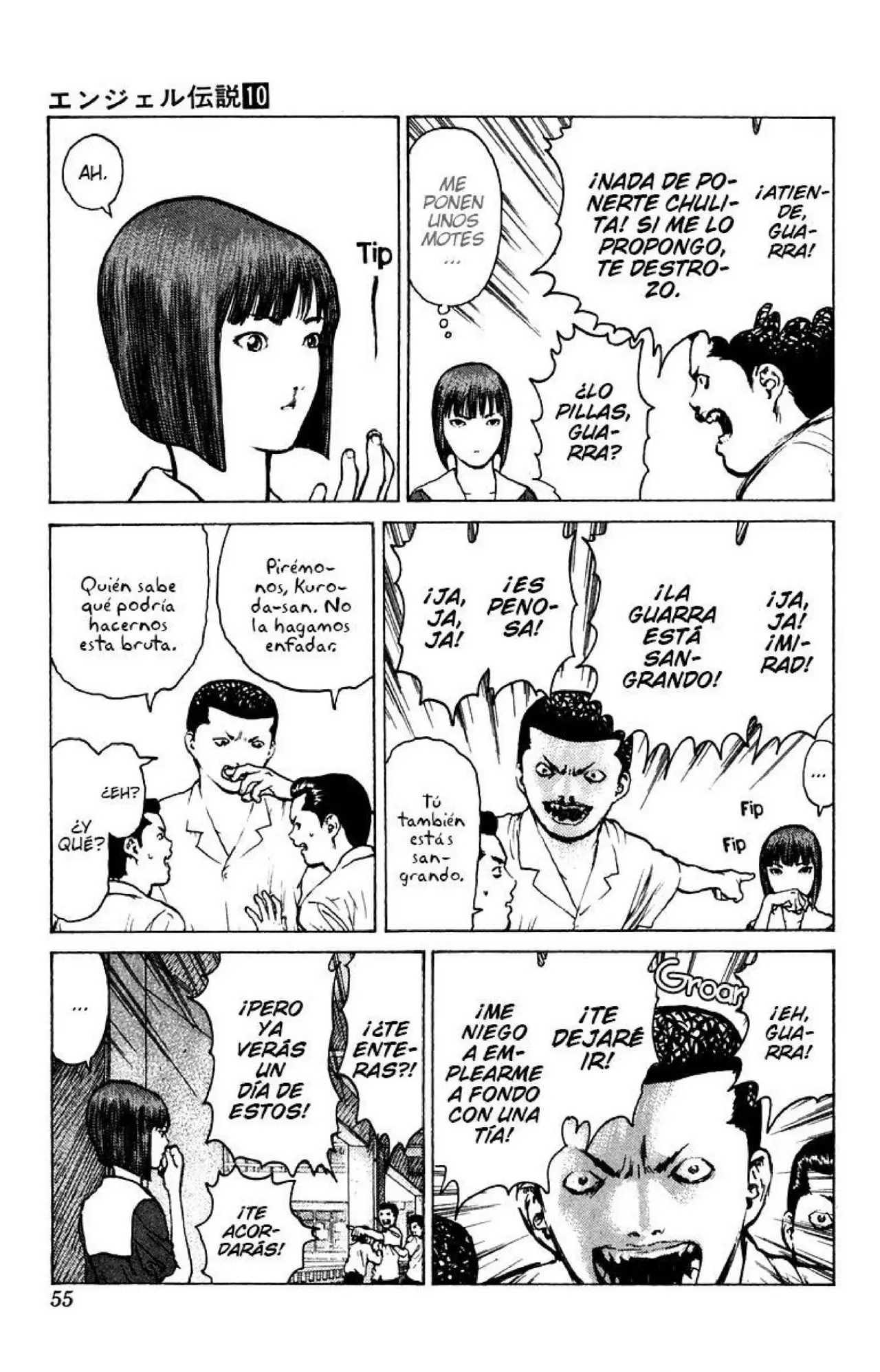Angel Densetsu capítulo 49, página 18