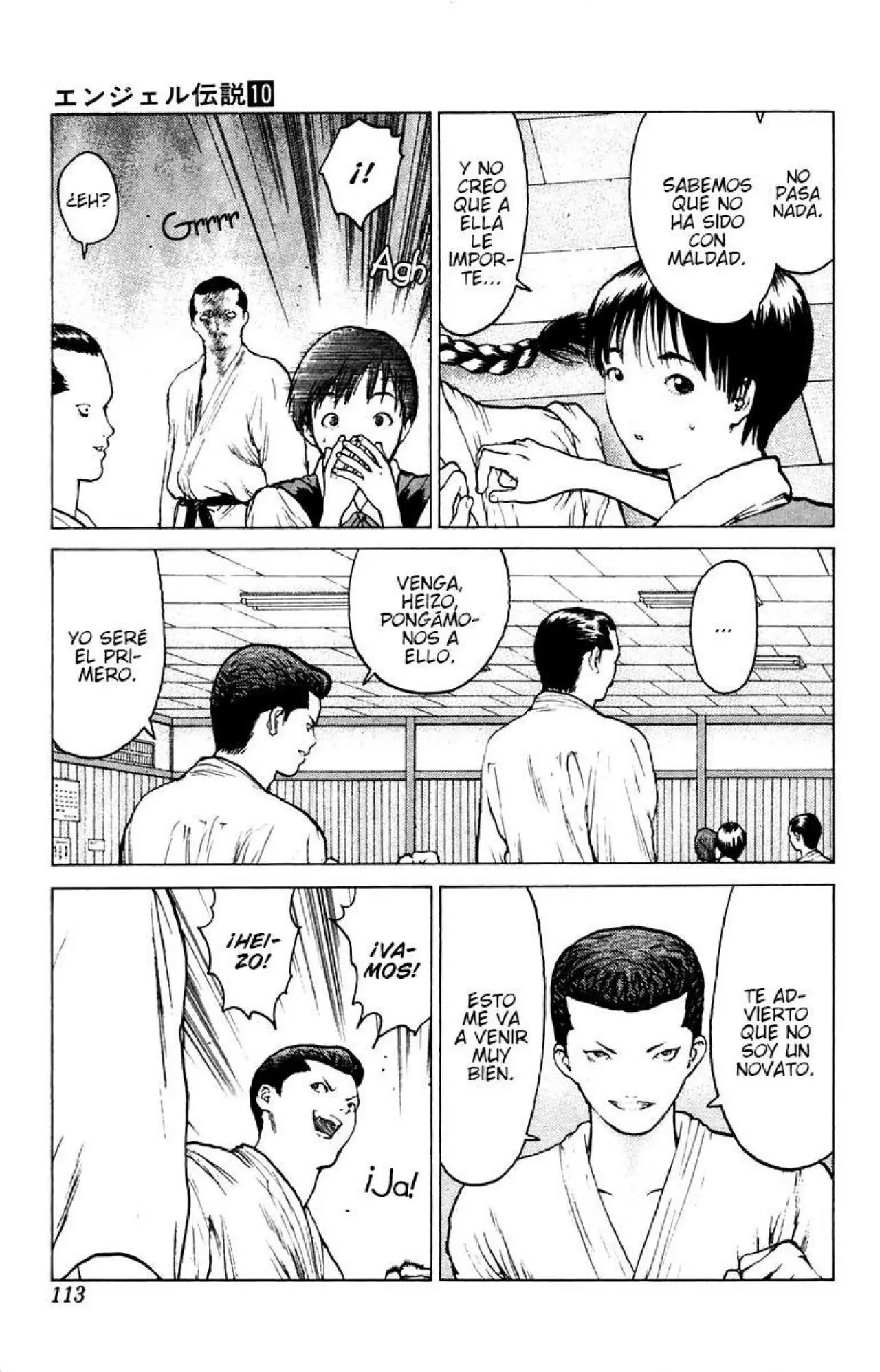 Angel Densetsu capítulo 51, página 9