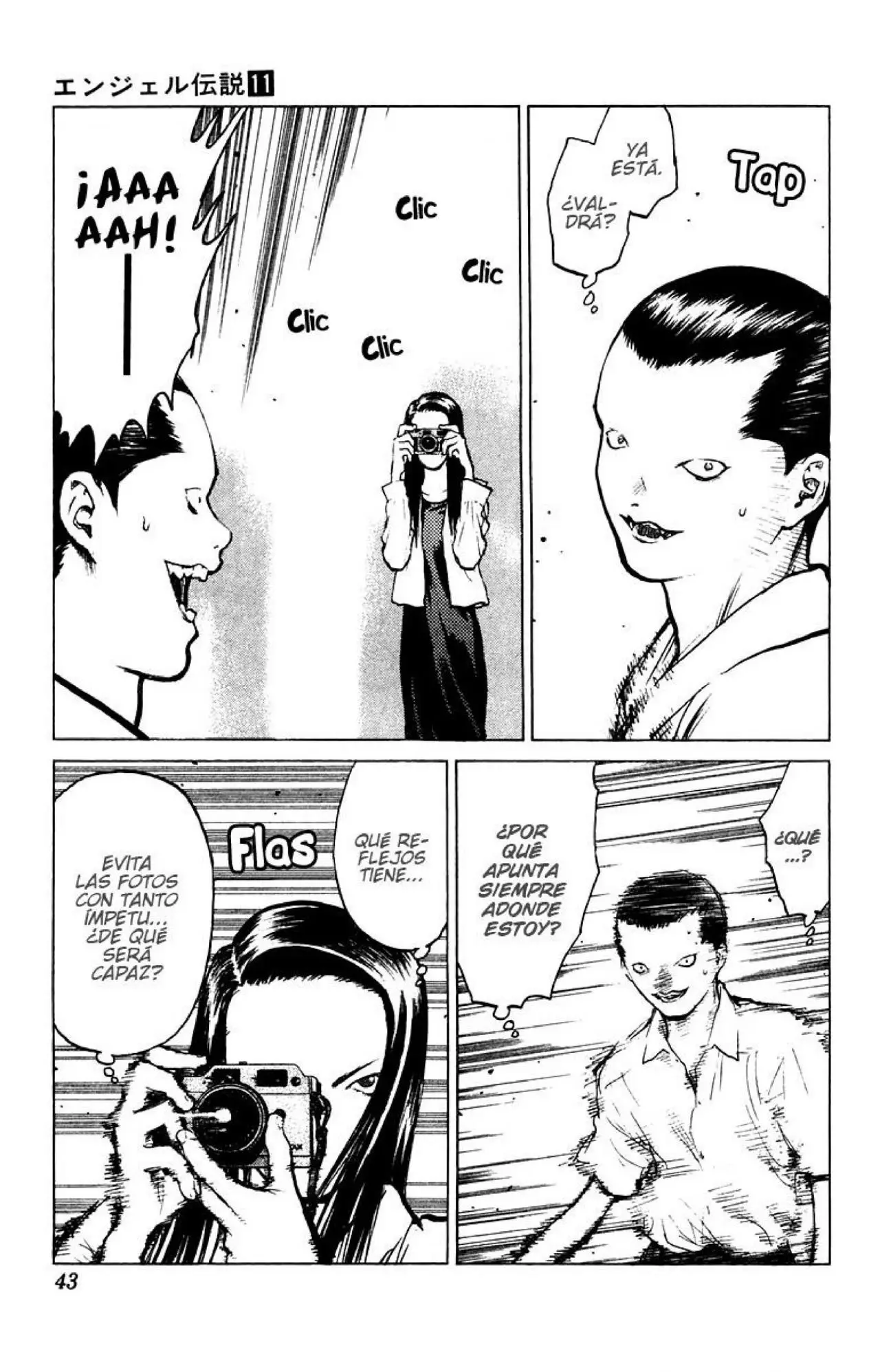 Angel Densetsu capítulo 55, página 8