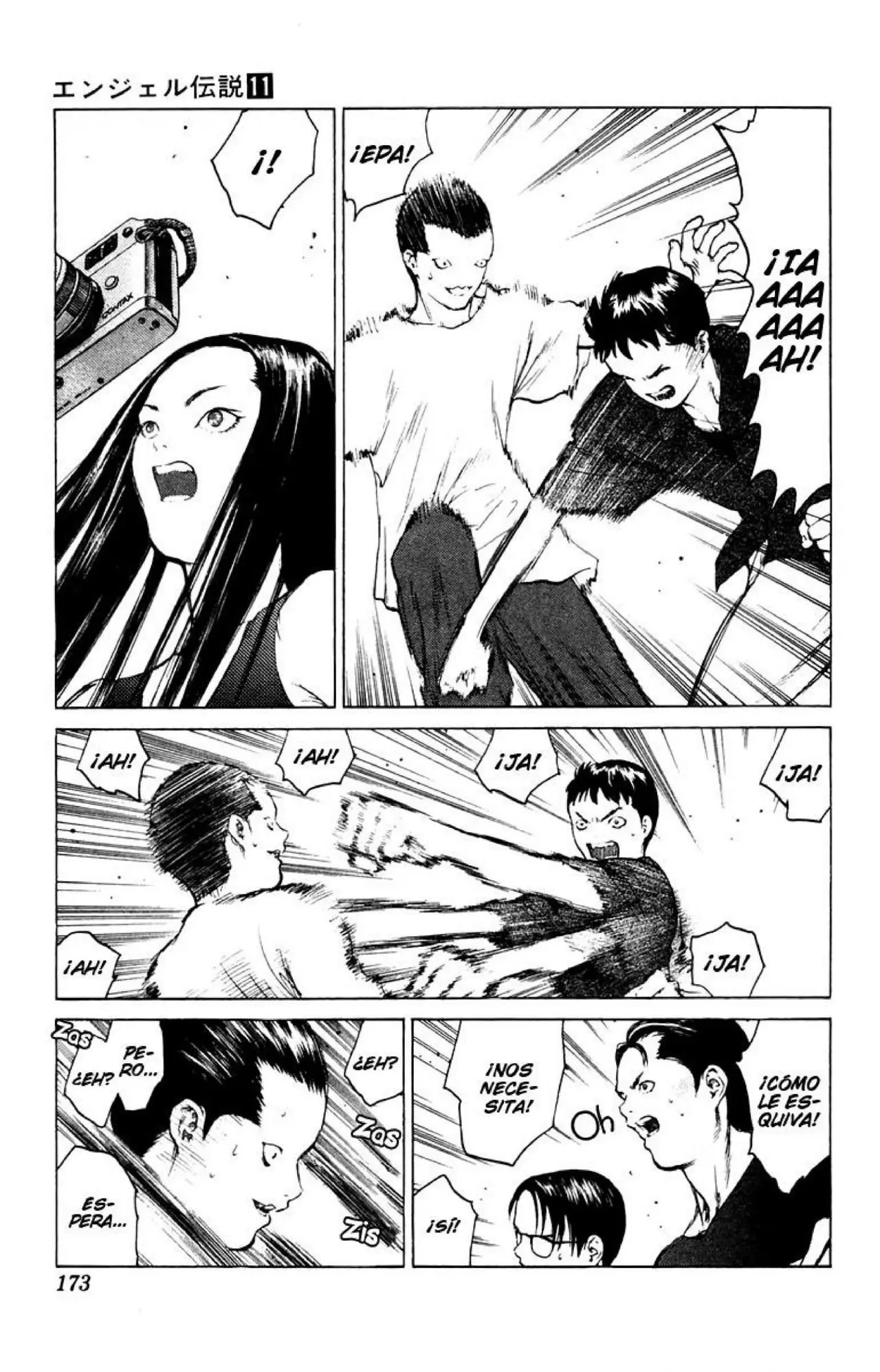 Angel Densetsu capítulo 59, página 9