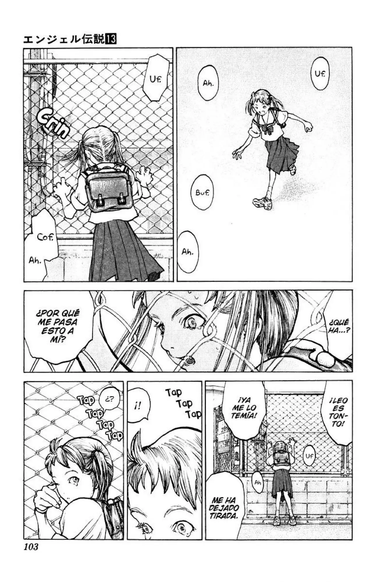 Angel Densetsu capítulo 68, página 8
