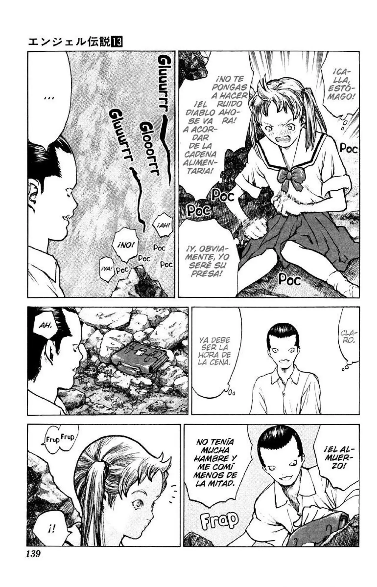 Angel Densetsu capítulo 69, página 13