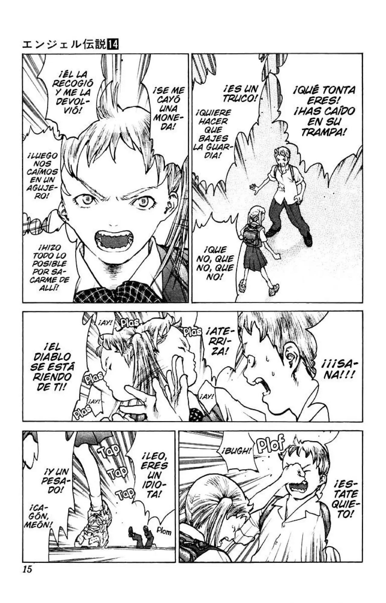 Angel Densetsu capítulo 71, página 13