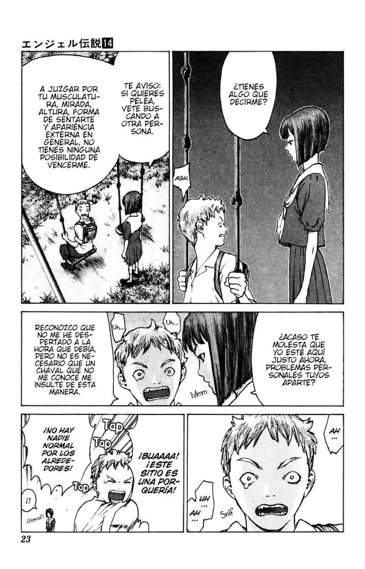 Angel Densetsu capítulo 71, página 21