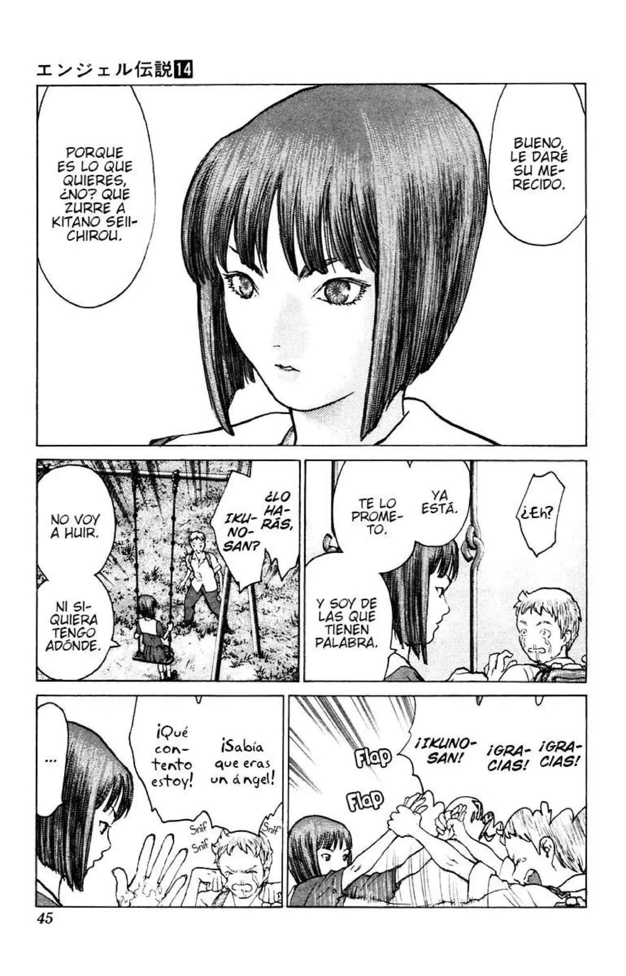 Angel Densetsu capítulo 72, página 10