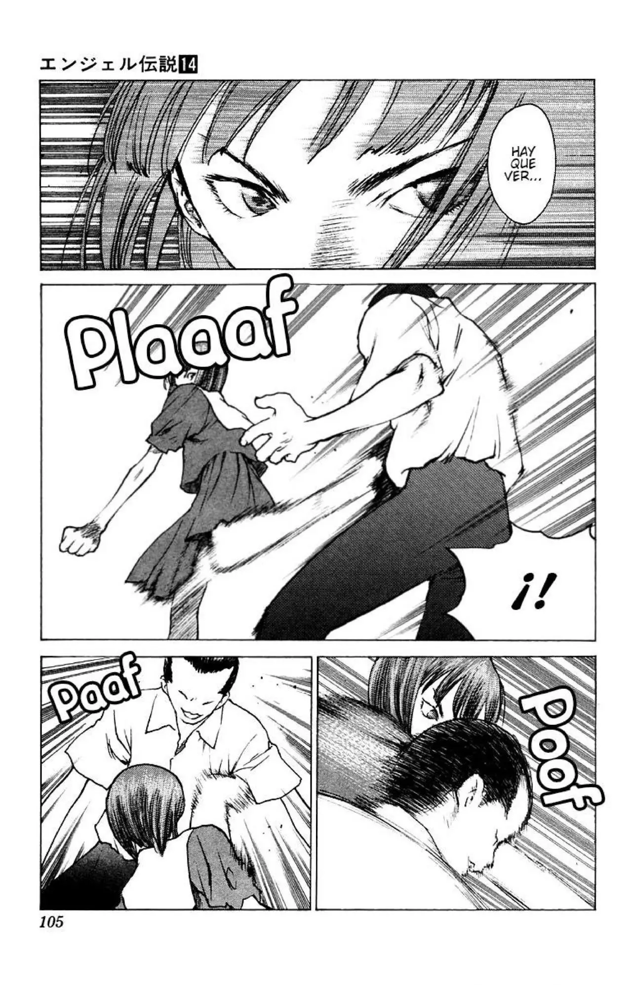 Angel Densetsu capítulo 74, página 9