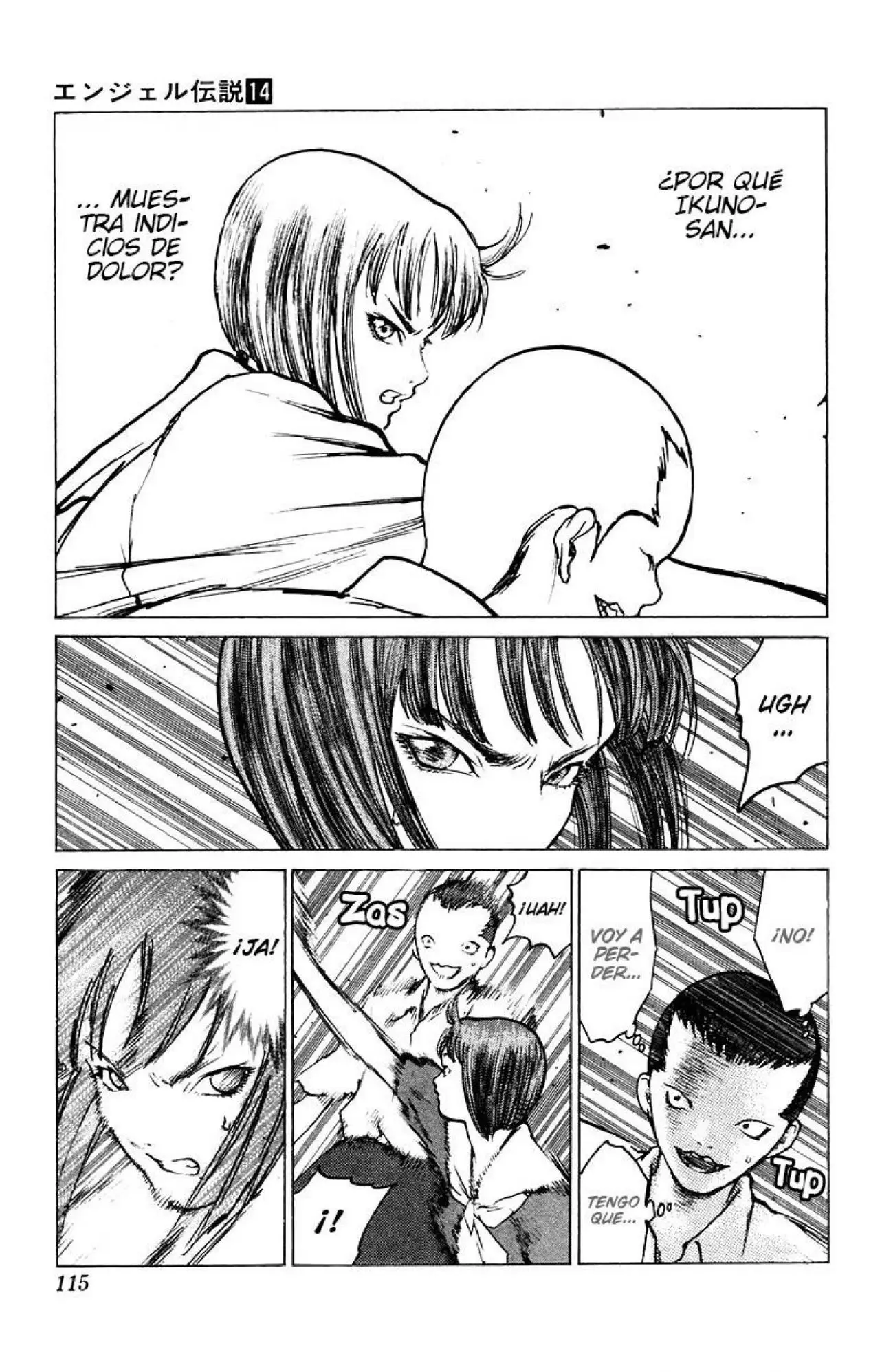 Angel Densetsu capítulo 74, página 19