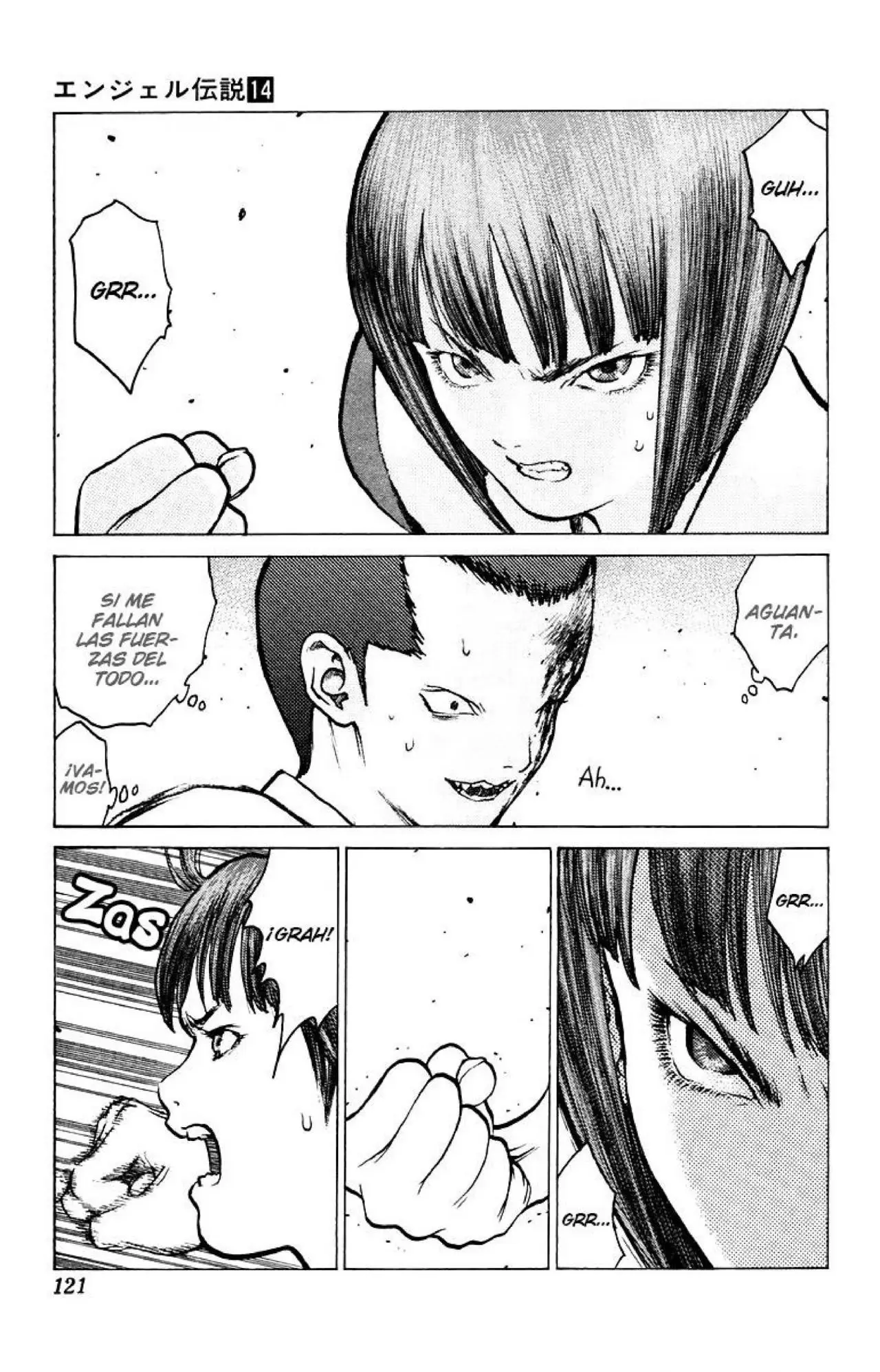 Angel Densetsu capítulo 74, página 25