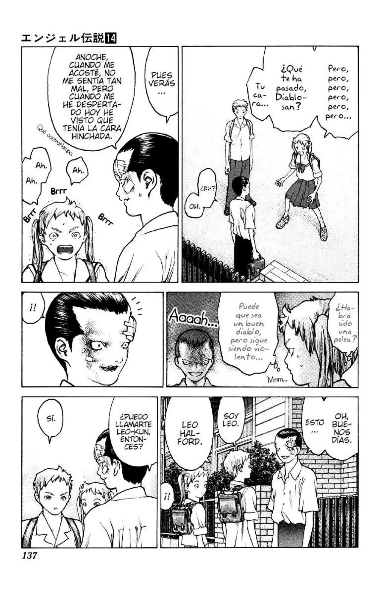 Angel Densetsu capítulo 75, página 8