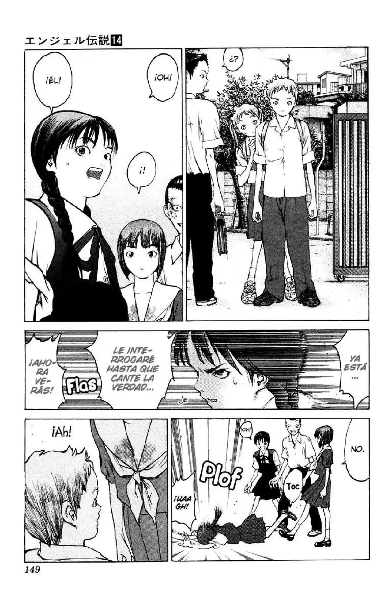 Angel Densetsu capítulo 75, página 20