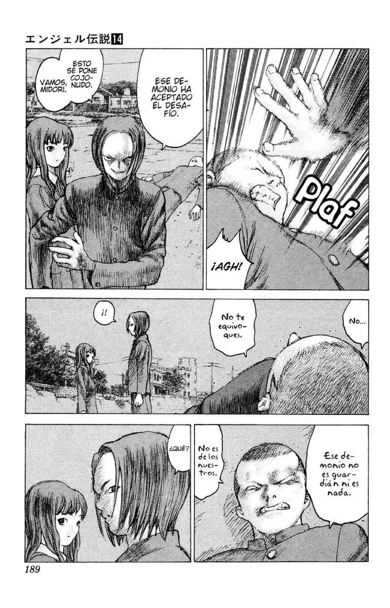 Angel Densetsu capítulo 76, página 28