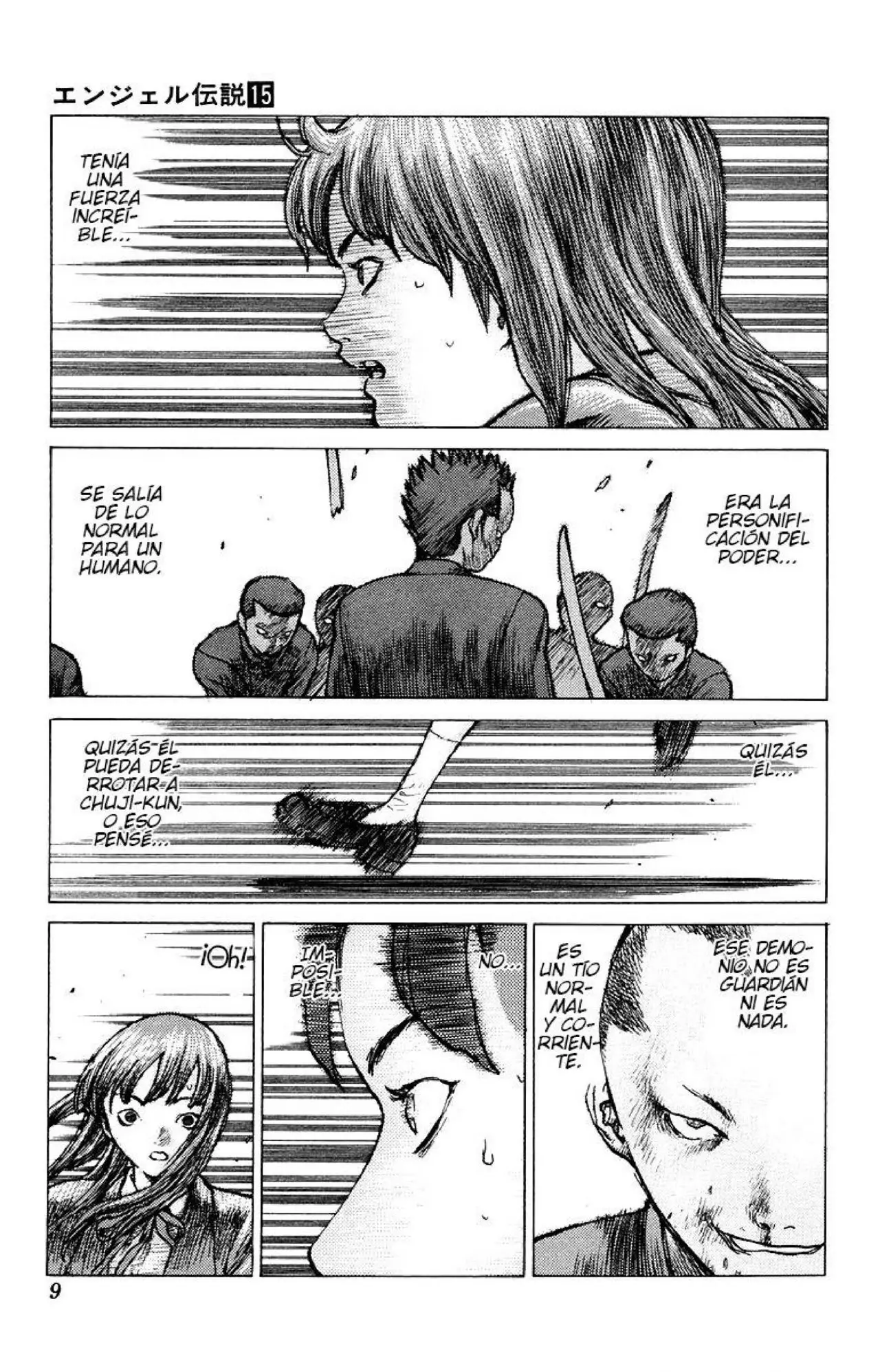 Angel Densetsu capítulo 77, página 9