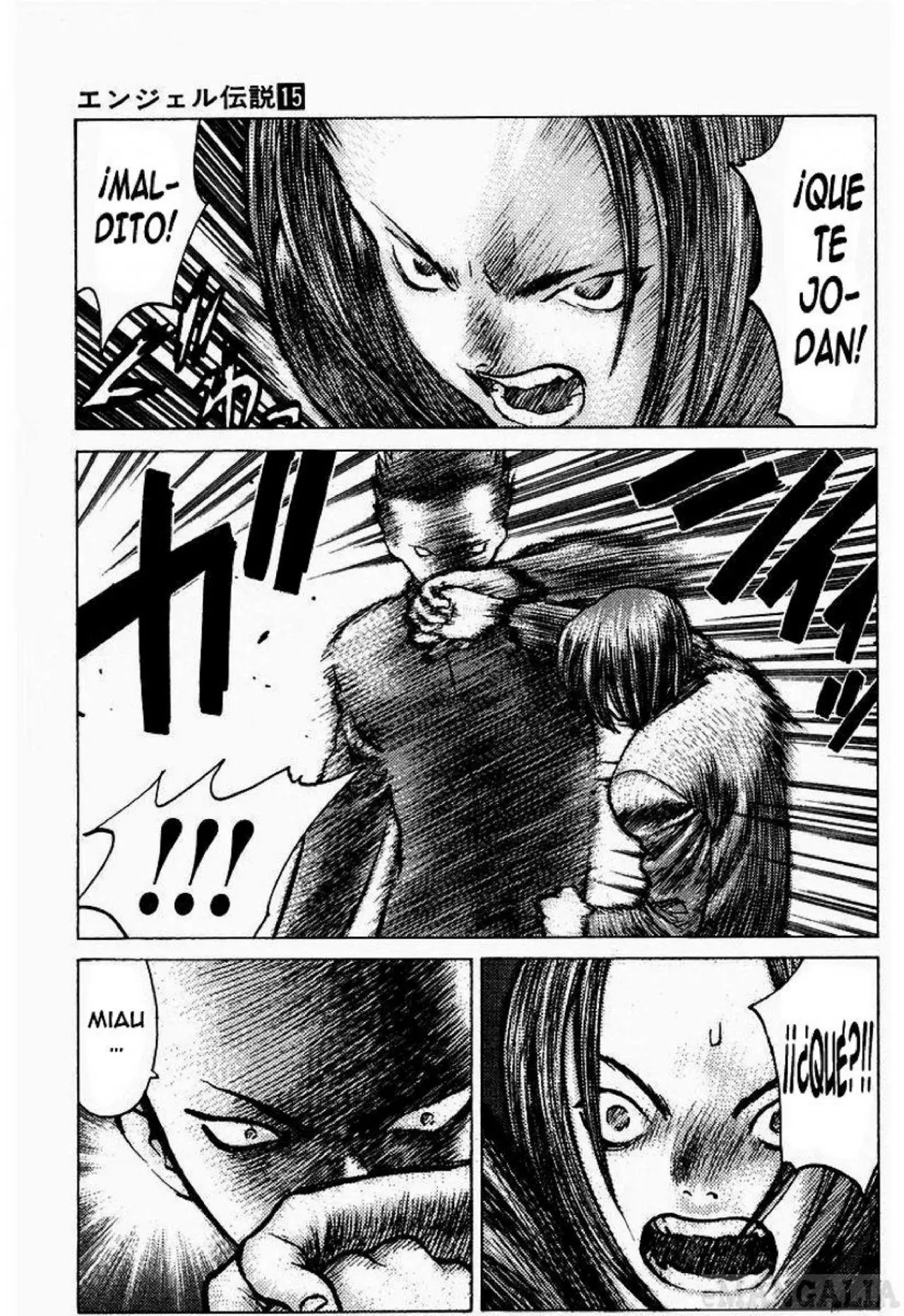 Angel Densetsu capítulo 78, página 15
