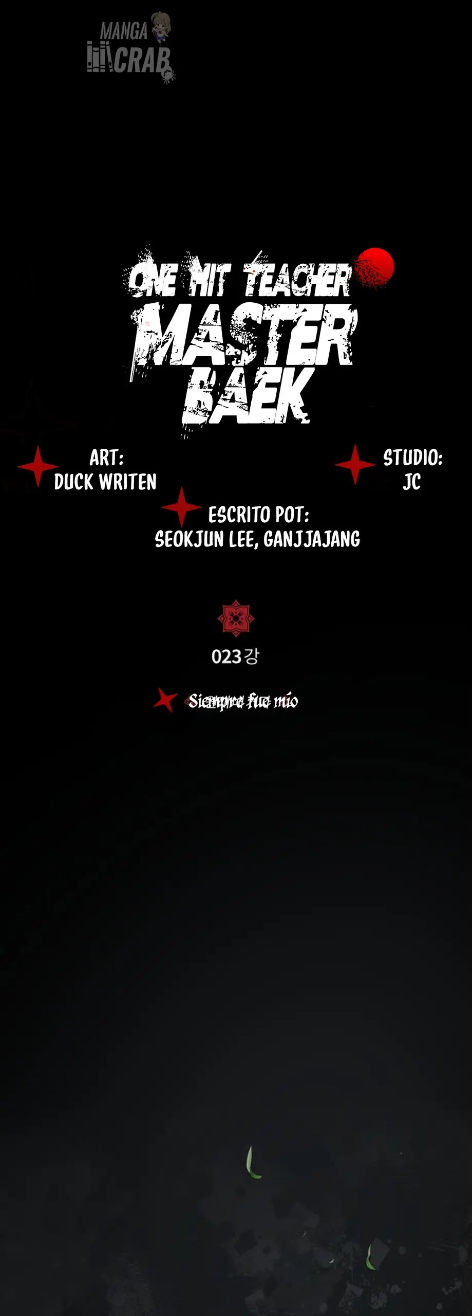 Instructor Estelar Maestro Baek capítulo 23, página 6