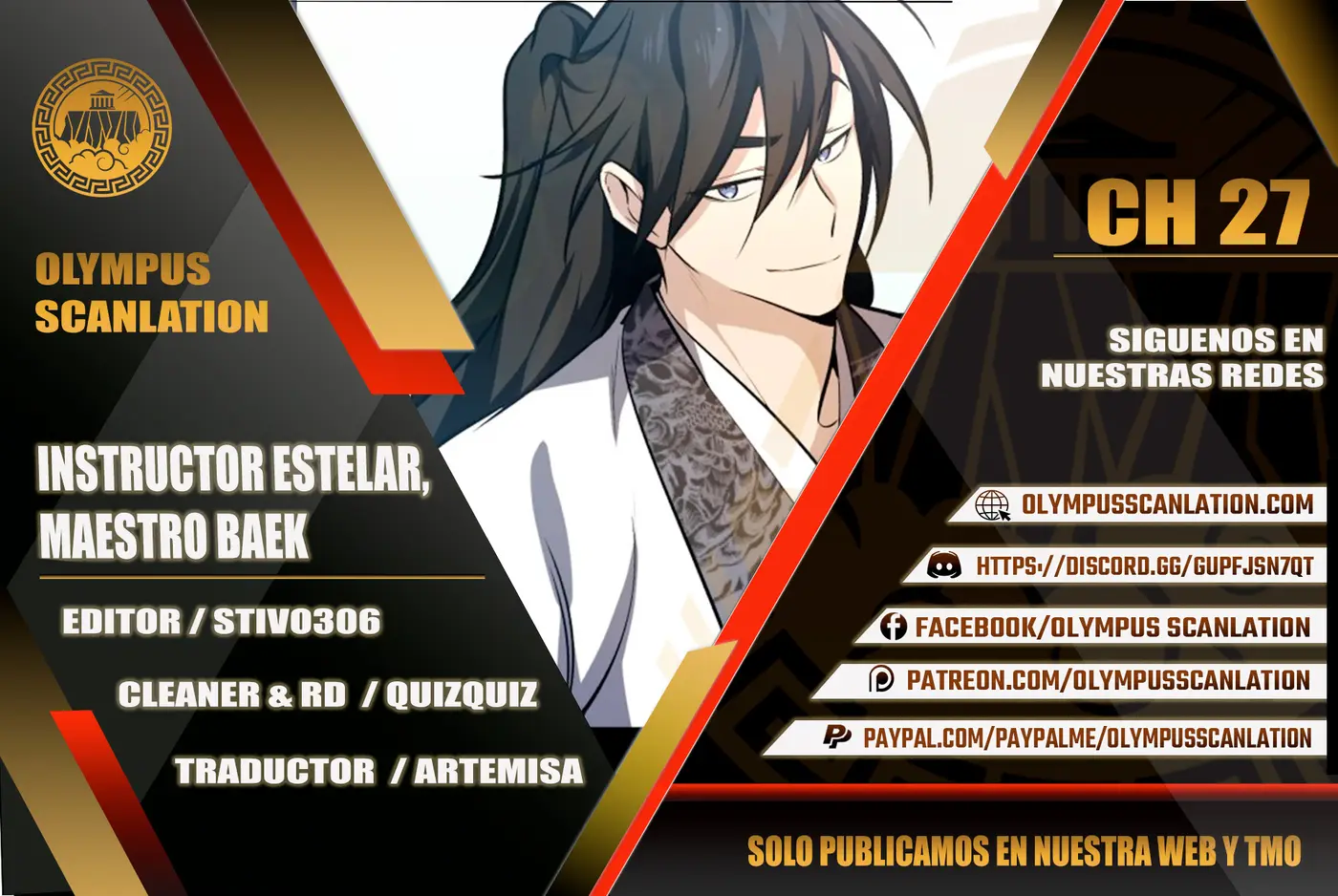 Instructor Estelar Maestro Baek capítulo 27, página 1