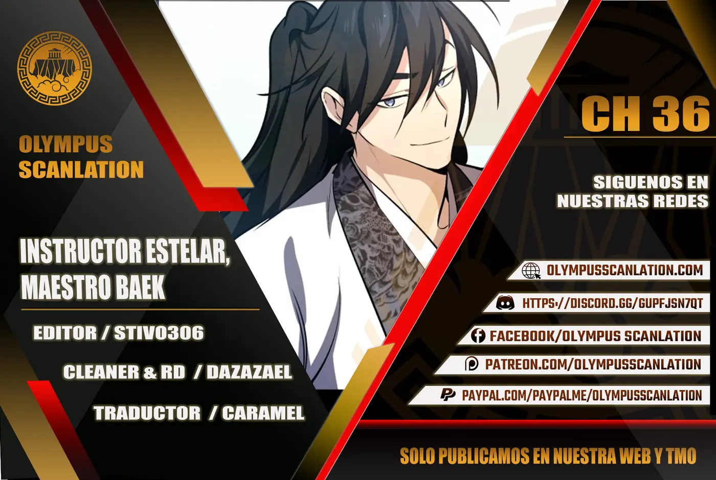 Instructor Estelar Maestro Baek capítulo 36, página 1
