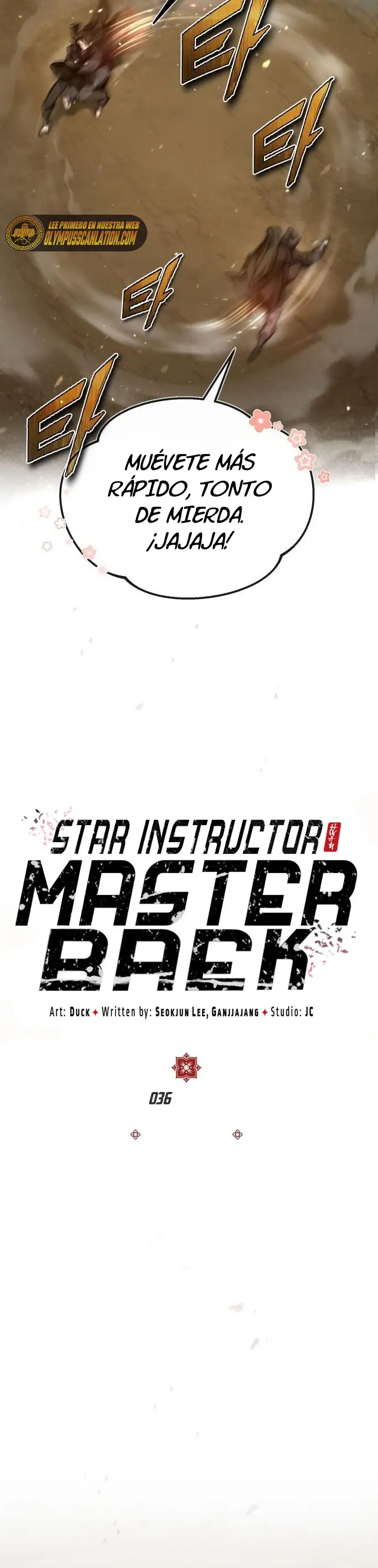 Instructor Estelar Maestro Baek capítulo 36, página 5