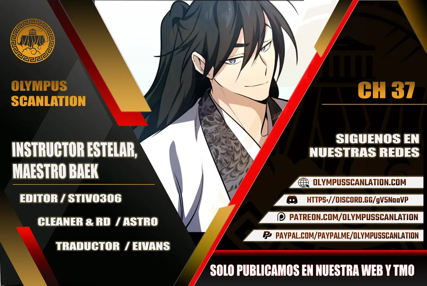 Instructor Estelar Maestro Baek capítulo 37, página 1