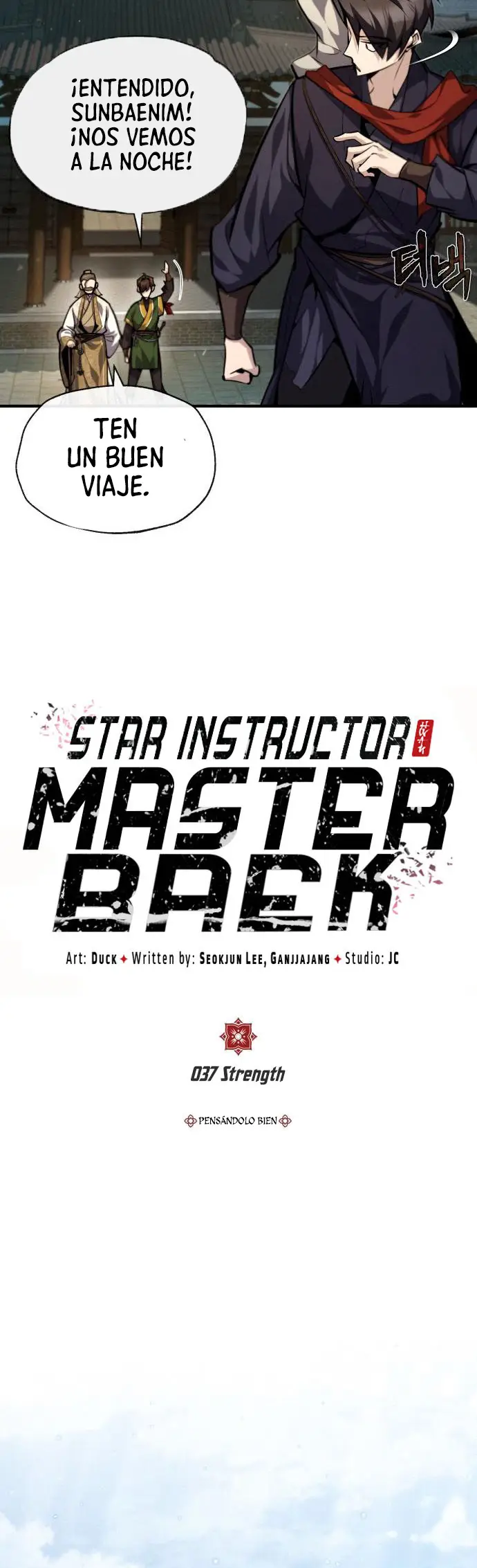 Instructor Estelar Maestro Baek capítulo 37, página 6