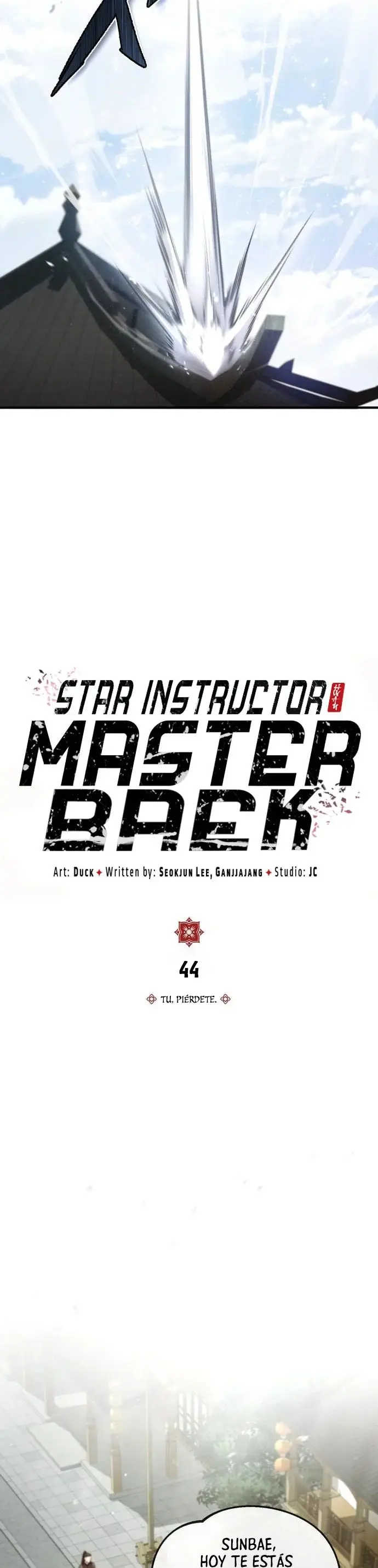 Instructor Estelar Maestro Baek capítulo 44, página 5