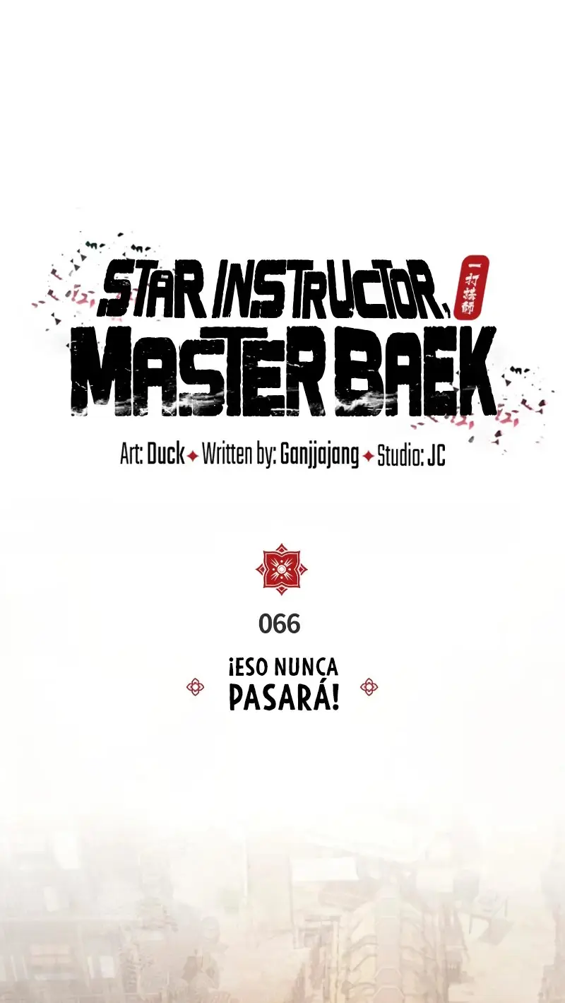 Instructor Estelar Maestro Baek capítulo 66, página 32