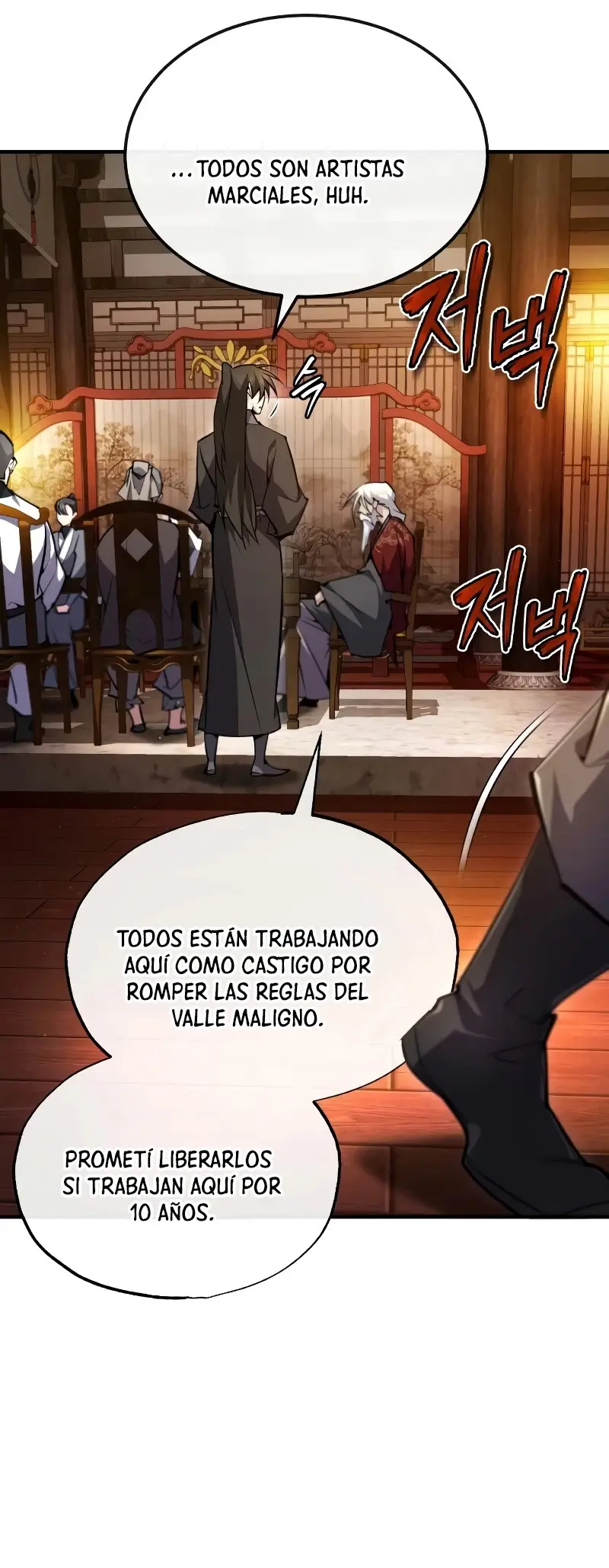 Instructor Estelar Maestro Baek capítulo 76, página 36