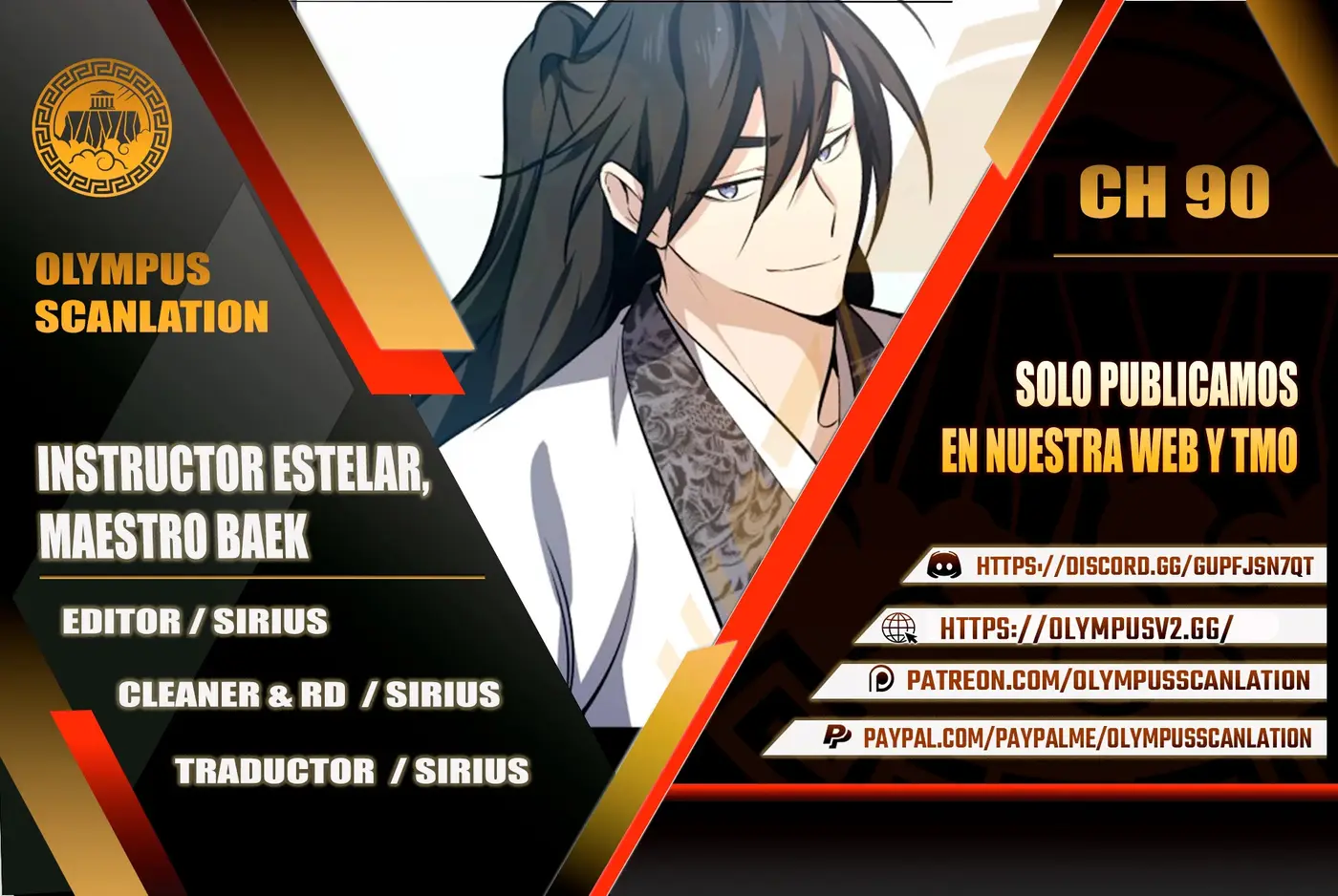 Instructor Estelar Maestro Baek capítulo 90, página 1