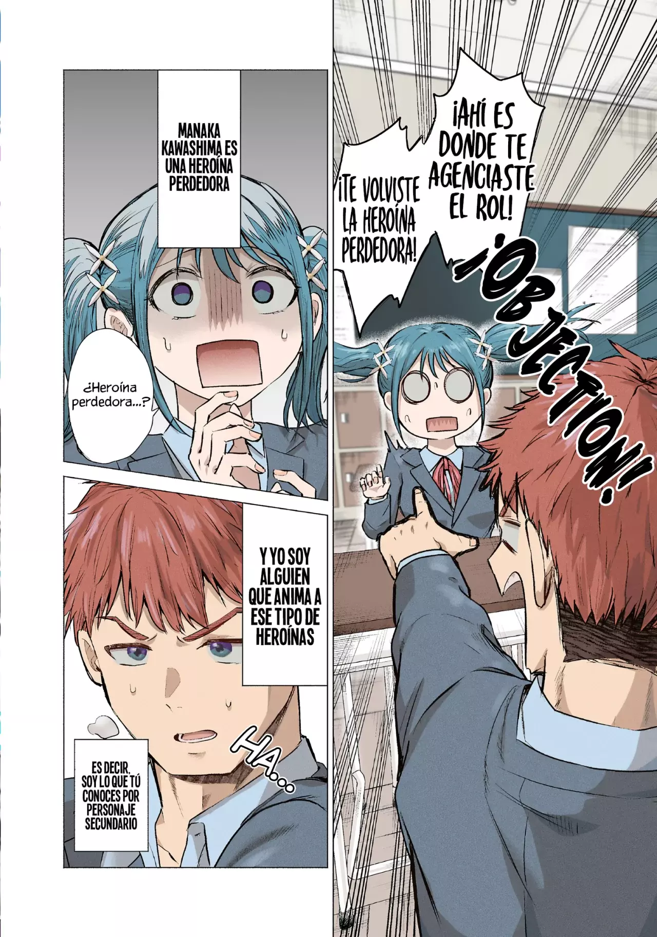 Heroine Hajimemashita capítulo 1, página 2