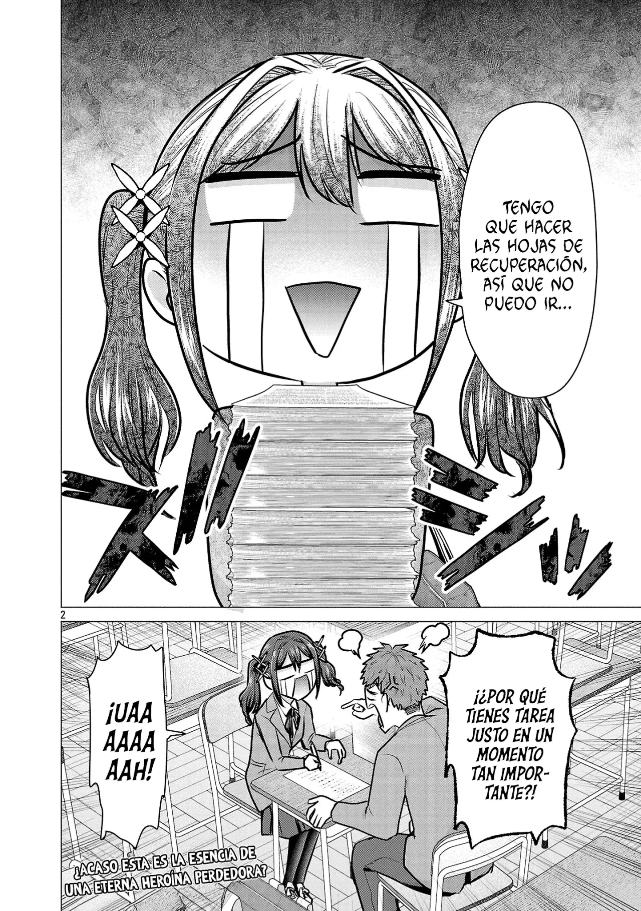 Heroine Hajimemashita capítulo 10, página 3