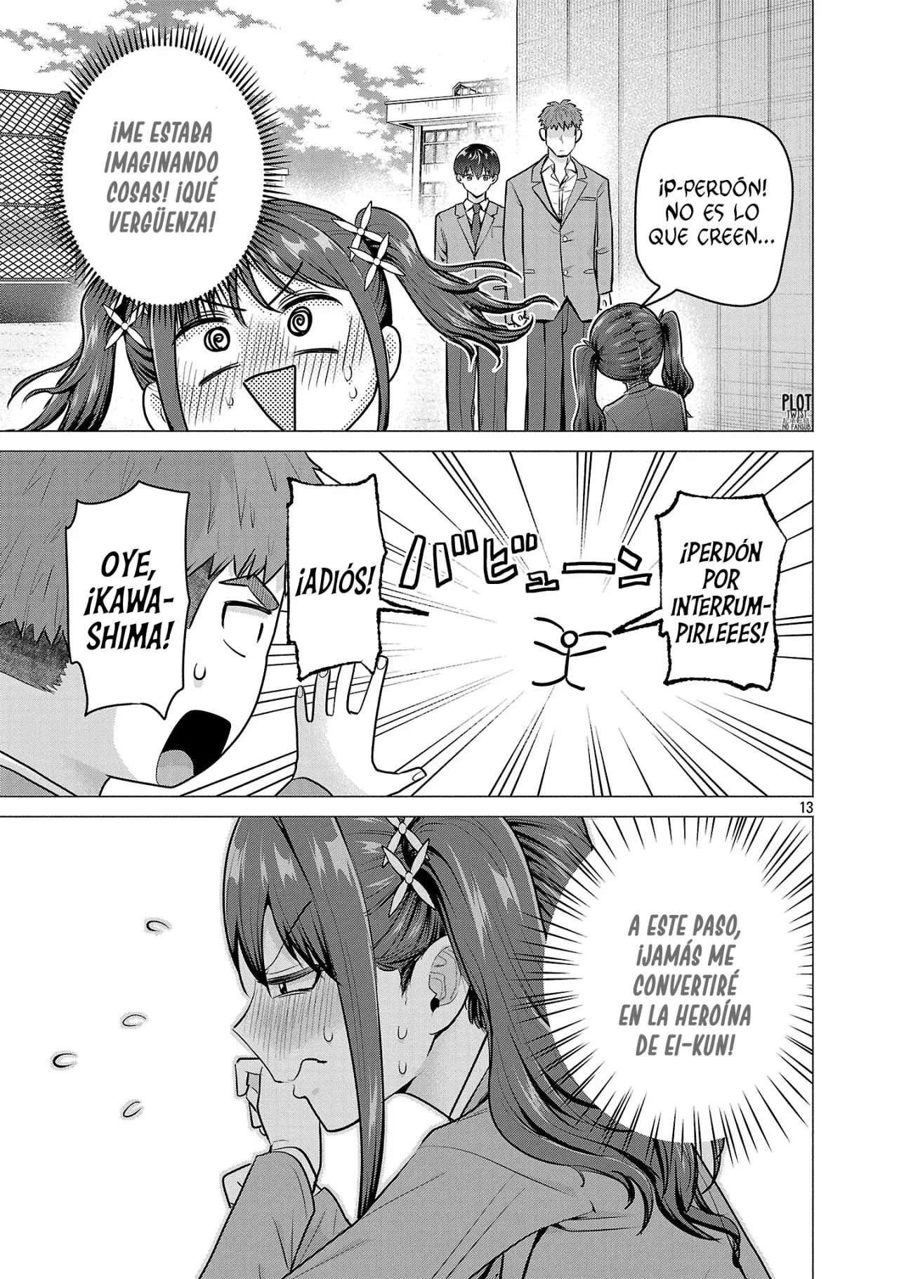 Heroine Hajimemashita capítulo 11, página 14