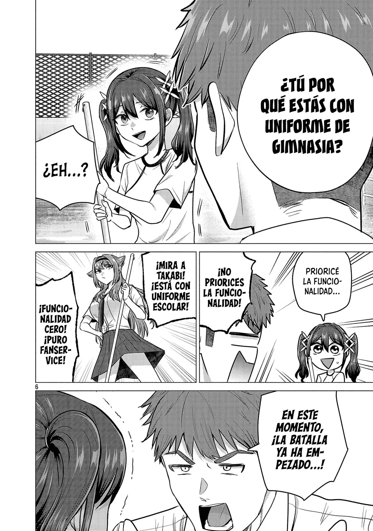 Heroine Hajimemashita capítulo 15, página 7