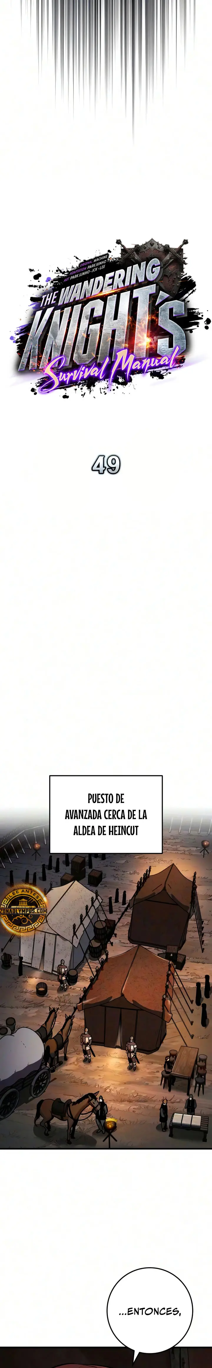 Manual de supervivencia del caballero errante capítulo 49, página 19