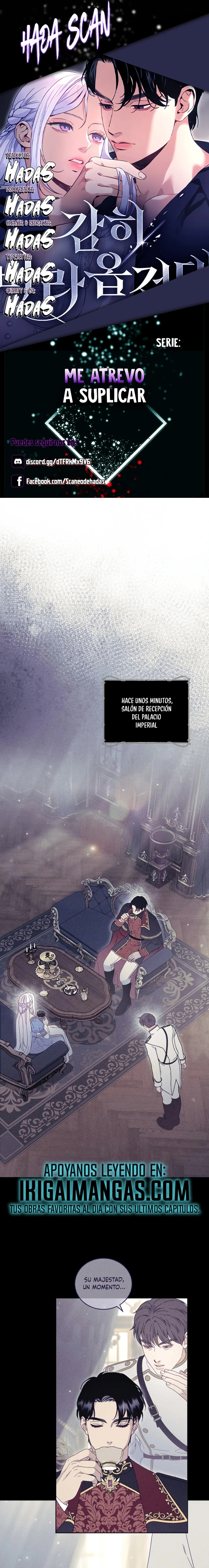 Me Atrevo A Suplicar capítulo 48, página 1