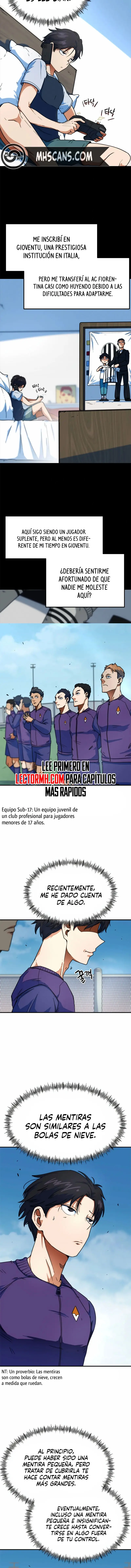 Me Confundieron con un Genio del Futbol capítulo 1, página 7