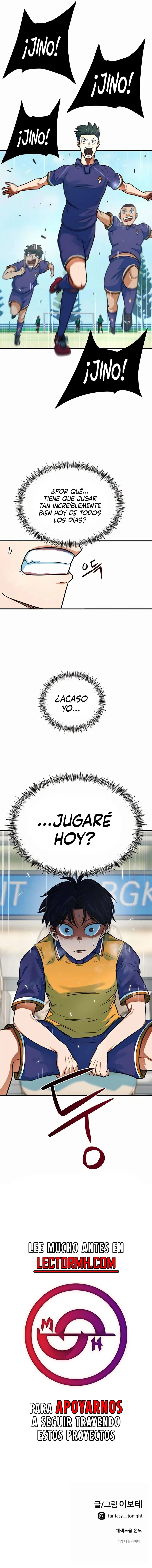 Me Confundieron con un Genio del Futbol capítulo 4, página 16