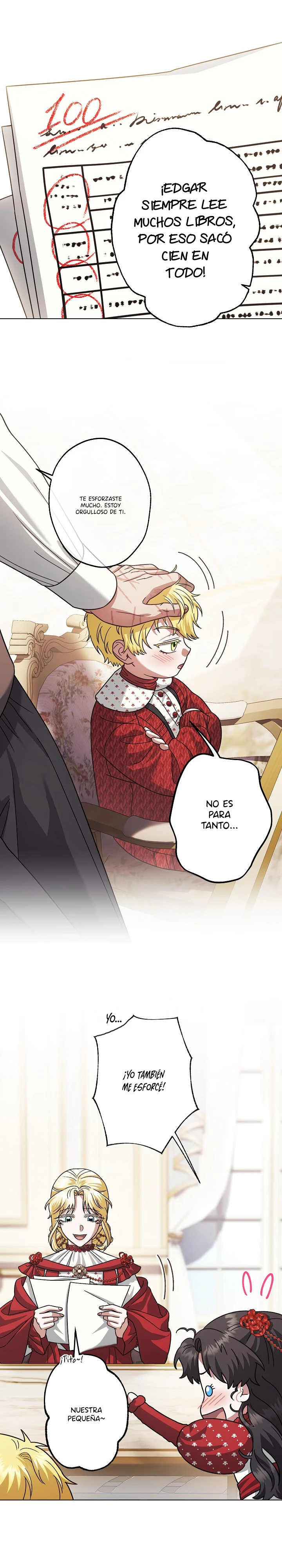 Me convertí en la cuñada de los protagonistas masculinos del harem inverso arruinado capítulo 75, página 5