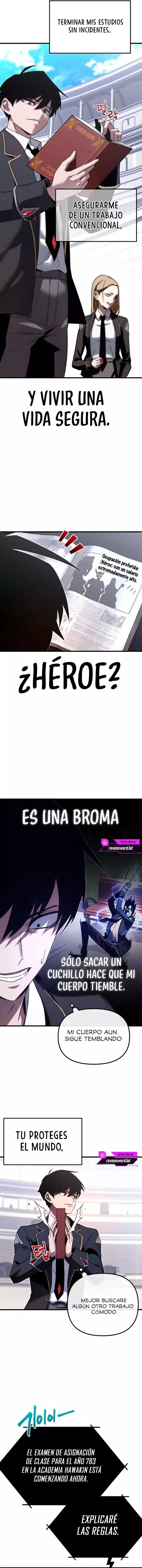 Me voy a la academia con mi cuchillo de cocina capítulo 2, página 5