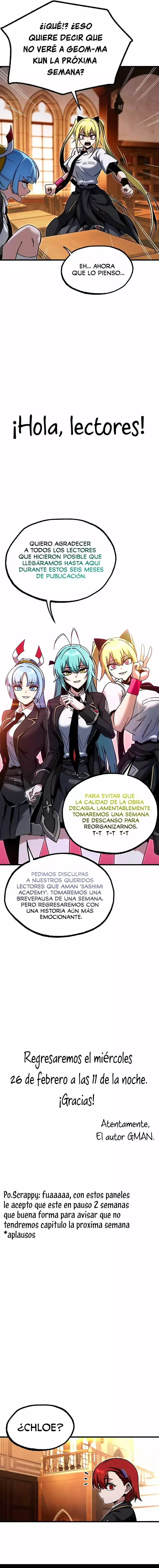 Me voy a la academia con mi cuchillo de cocina capítulo 31, página 28