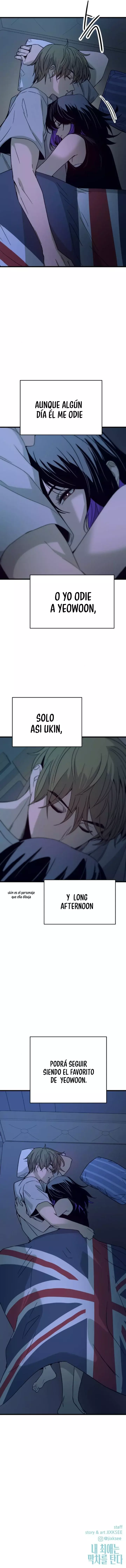 Mi bias tomo el ultimo tren capítulo 36, página 21