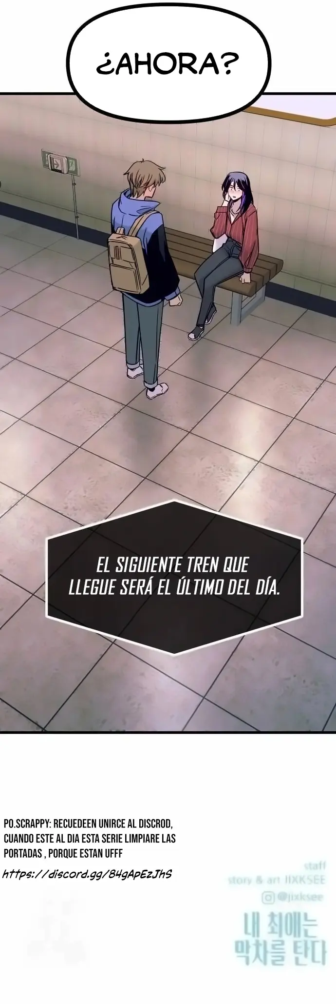 Mi bias toma el último tren capítulo 4, página 20