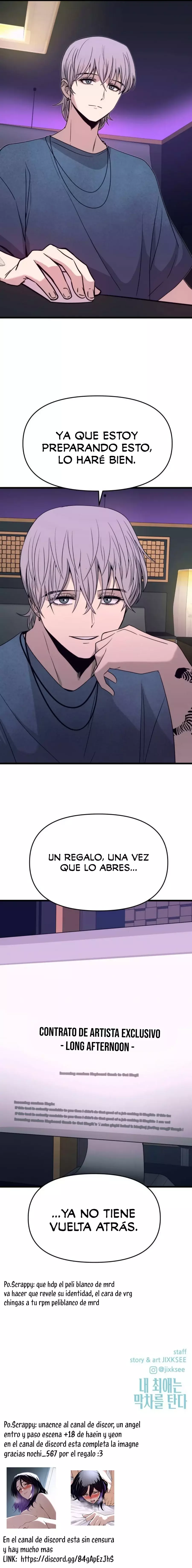 Mi bias tomo el ultimo tren capítulo 56, página 35