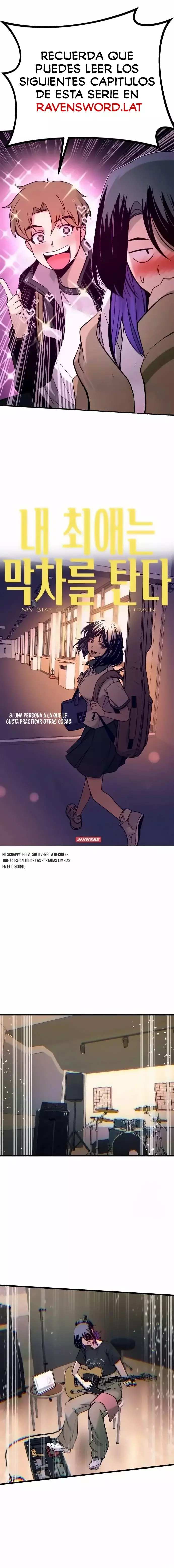 Mi bias tomo el ultimo tren capítulo 8, página 1