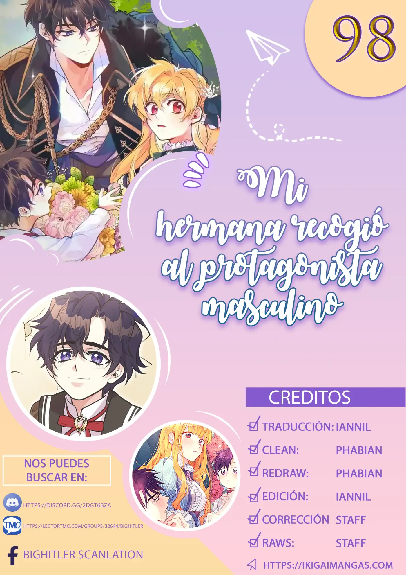 Mi hermana recogió al protagonista masculino capítulo 98, página 1