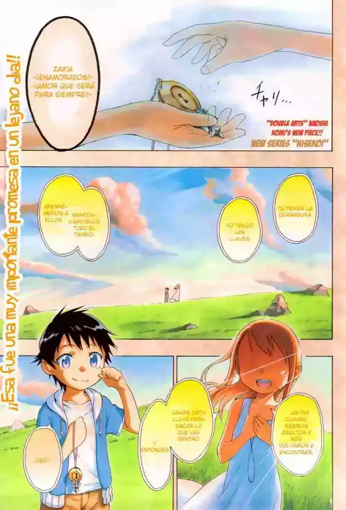 Nisekoi capítulo 1, página 3