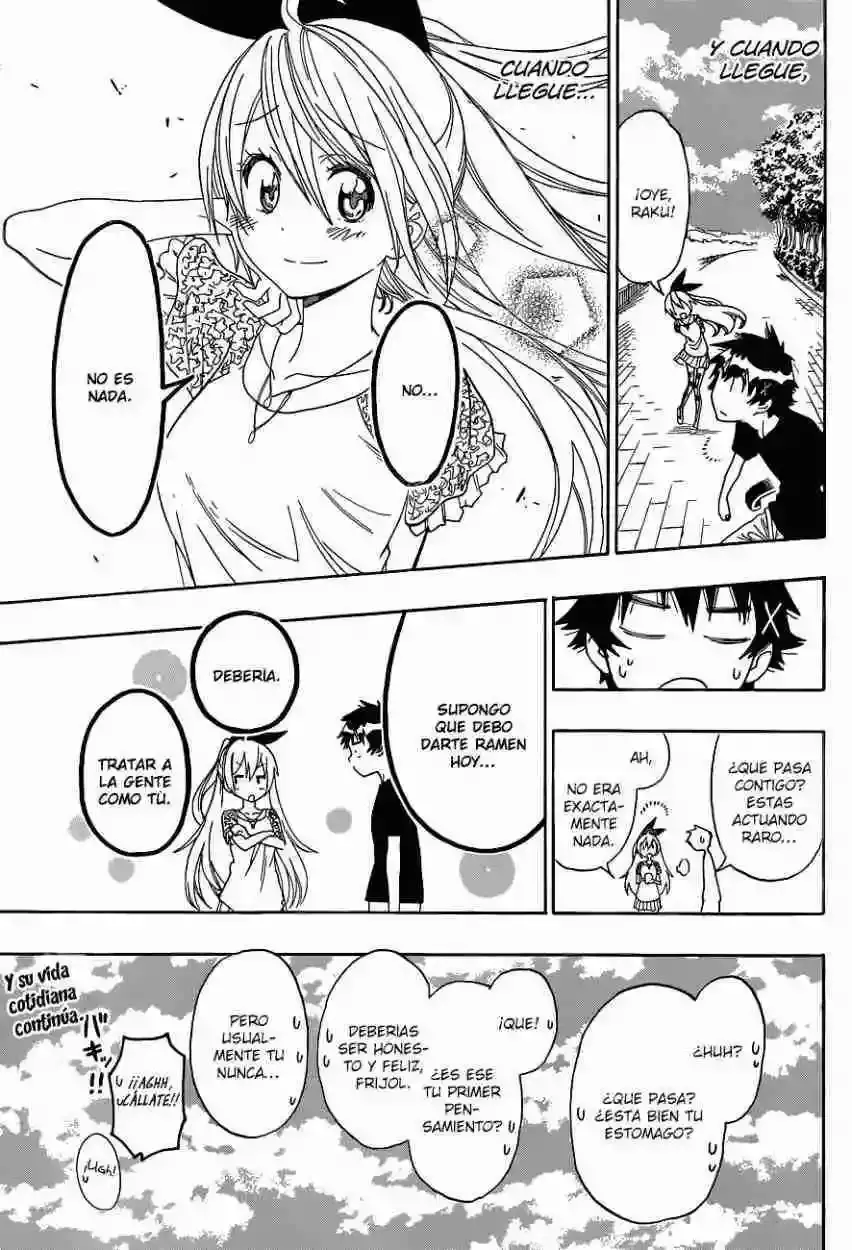 Nisekoi capítulo 100, página 22